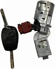 Lock Cylinder for Renault Kangoo Fluence Master Trafic, Ignition Lock Locking Cylinder 487004438R/487006886R/ N0502057 487009492R
