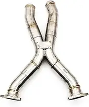 MKYKEGEAVF for Aston Martin for DB9 Vantage Zagato Rapide Front Tube X Pipe 6.0 V12 Stainless Steel Car Exhaust System Pipe Car Exhaust Pipe
