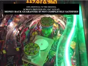 Bally Cirqus Voltaire Pinball Machine WOW Decal Screen Printed with Textured