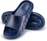 [ESTRO] Garden Shoes Men's Clogs Rubber Garden Clogs Men Garden Shoes Slippers Rubber Lightweight Garden Clogs Women PZ1, Pz106 Dark Blue, 43 EU