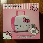 NEW IN BOX Hello Kitty Mini Fridge Thermoelectric Cooler with Handle Hold 6 cans