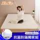 【LooCa】贈枕x2-益生菌抗敏2.5cm泰國乳膠床墊-共2色(雙人5尺)