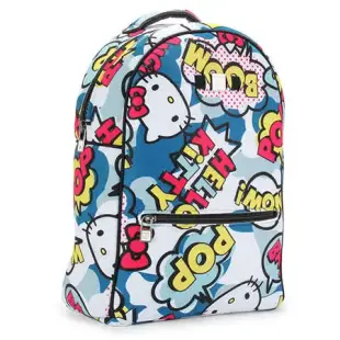 SAVE MY BAG Zaino限量Hello Kitty輕量防水後背包-藍色