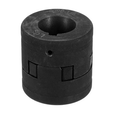 1-1/8" to 1-1/8" L090 Flexible 3-Piece L-Jaw Coupling Coupler Set