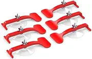 Giant Suction Cup Clamps for Convertible Glass Windshield Repair (Box of 6)