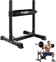 Yes4All Bulgarian Split Squat Stand - Single Leg Squat Roller & Bodyweight Training