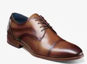 New with Box Stacy Adams Men's Bryant Cap Toe Oxford Lace-Up Dress Shoes (9.5M)