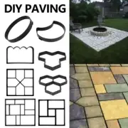 Garden Path Maker Mold Driveway Paving Stone Concrete Pavement Mould Paver DH