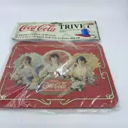 Coca Cola Coke Trivet Nostalgic Collectible Designs Ladies Parasol New