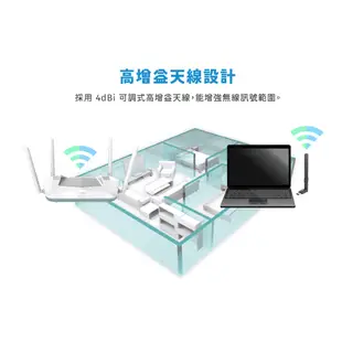 D-Link 友訊 DWA-T185 AC1200 雙頻 wifi網路 USB 3.0 無線網路卡(新品/福利品)