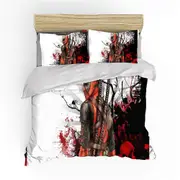 v3088 Bed Sheets Deadpool Bed Doona Duvet Cover Set Bed Sheets IU3088