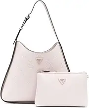 [GUESS] Zipper Handbag in Pink Polyurethane Material - Bags -Size One Size