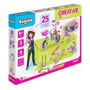 Engino Creative Builder Designer Models Set 25 Models Girl Kids Pretend Toy 6y+
