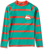 [BLEACHER ATHLETIC] South Sydney RABBITOHS NRL Youth Swim Rashie Shirt