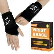 Wrist Brace Carpal Tunnel Sprain Support Arthritis Pain Relief,Gym Left/Right