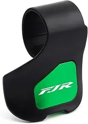 ZHAOYUFEN Compatible With Yamaha FJR1300 2011-2024 2025 Motorcycle Accessories CNC Clip Labor Saver Accelerator Handlebar Grip Booster(FJR Green)