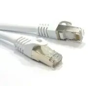 ASTROTEK CAT6A Shielded Cable 5m Grey/White Color