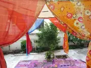 Indian Canopy Tent 'Boho Princess' Bed Canopy | Bohemian Wedding Tent Decor