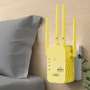 WiFi Extender Signal Booster, Wireless Internet Repeater for Home & Outdoor, Internet Booster with Ethernet Port Access Point, WiFi 2.4Hz Signal Booster for Home /1301