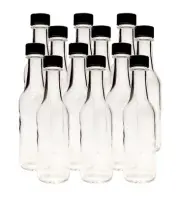 Home Brew Ohio 5oz Woozy Bottle with Lid (Set of 12)
