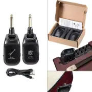 Micro-USB 4 Channels Wireless Transmitter Receiver For Electric Guitar Bass