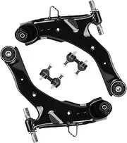 4pc Front Lower Control Arms Suspension Kit Fit for Hyundai for Elantra 2001-2006 w/Ball Joint Sway Bar End Link K620327 K620328 K90358