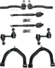 Front Control Arm Upper 8-Piece Kit for Nissan Titan 2004-2015, Armada