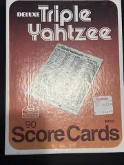 1978 Vintage Yahtzee Score Cards