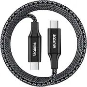 100W USB-C Cable14.8 FT(About 4.5 M),USB C Cable to USB C Charging Cord USB 3.0 Type C Charging Cable Fast Charge with E-Marker Chipset,Compatible with Dell,MacBook,Gaming Box,MacBook Pro etc.