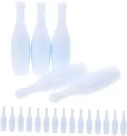 Abaodam Unique Idea: 30pcs Mini Bowling Pins Set Creative Thoughtful Present for Bowling Enthusiasts
