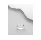 Sterling Silver .925 Cross Fish Jesus Christian Fashion Ring Sizes 4-13