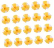 WHAMVOX 20pcs Washer Hair Catcher Washing Machine Laundry Lint Catcher Laundry Ball Lint Balls Dog Hair Catcher for Washer Dog Hair Remover for Laundry Polypropylene Yellow