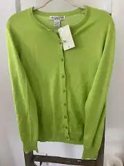 MELROSE CHIC NY Cardigan Snap Front Stretch Long Sleeve Sweater