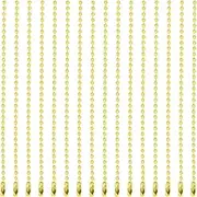 uxcell 20Pcs 5 Inch 12cm Ball Bead Chain, Metal Ball Chain with Connectors for Hanging Ornament Jewelry Necklace Dog Tag Keychain Christmas Decoration,Yellow