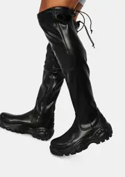 [Buffalo London] Lonnie Over The Knee Boots