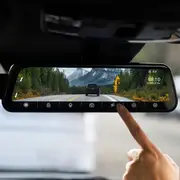 Auto Xpert Smart Car Dash Cam Rearview Mirror