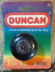 Mexican VINTAGE DUNCAN BLACK MIDNIGHT SPECIAL YO-YO New On Card YoYo Mexico RARE