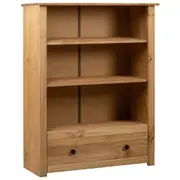 Bookcase 80x35x110 cm Solid Pine Wood Panama Range vidaXL