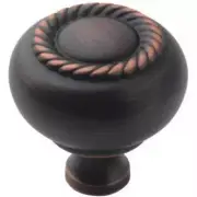 50Amerock Allison Oil-Rubbed Bronze Cabinet Knobs Rope Braid Drawer Pull AL-785