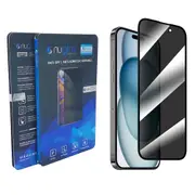 Nuglas Screen Protector Privacy Full Cover 3D Tempered Glass For iPhone 15 Pro