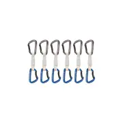 Mammut Workhorse Keylock 12cm Quickdraws - 6- Pack - Grey/Blue