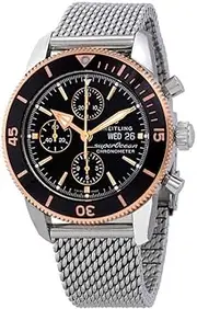 [Breitling] Superocean Heritage II Chronograph Automatic Chronometer Black Dial Men's Watch U13313121B1A1
