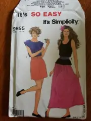 Simplicity Pattern 6544 are Size 10-20 . 4 designs uncut
