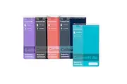 2x 5pc Colourhide Reporter Notebook Ruled 200-Page Writing Pad Stationery Assort