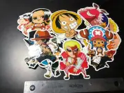 One piece sticker monkey d luffy anime cell laptop bumper decal vinyl waterproof