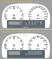 Lotus Elise Instrument Dial km/h Kilometers * NEW STYLE