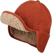Winter Hat Beanie Hat Winter For Women Outdoor Hat, Warm Sport Golf Baseball Hats Man Caps Earflaps Thicken Cap