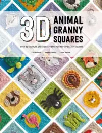 在飛比找博客來優惠-3D Animal Granny Squares: Over
