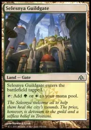 4x Selesnya Guildate Dragon's Maze MtG Magic Land Common 4 x4 Card Cards