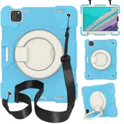 MCC Kids Shockproof Strap iPad Pro 11 2020 2nd Gen Apple Case Cover Ring [Sky Blue]
